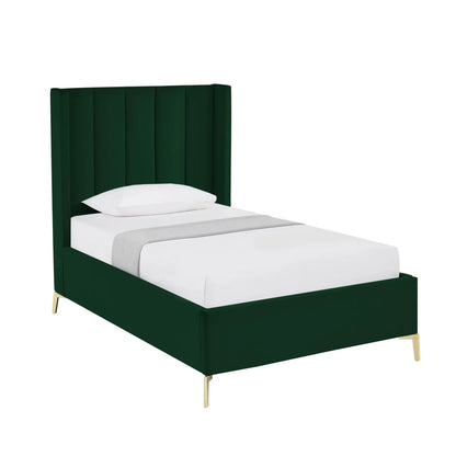 Caliyah Velvet Bed