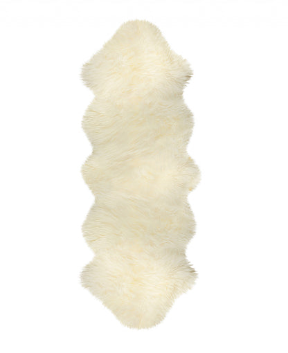 Natural Sheepskin Area Rug