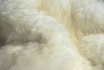 Natural Sheepskin Area Rug