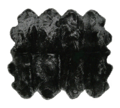 Gradient Sheepskin Area Rug