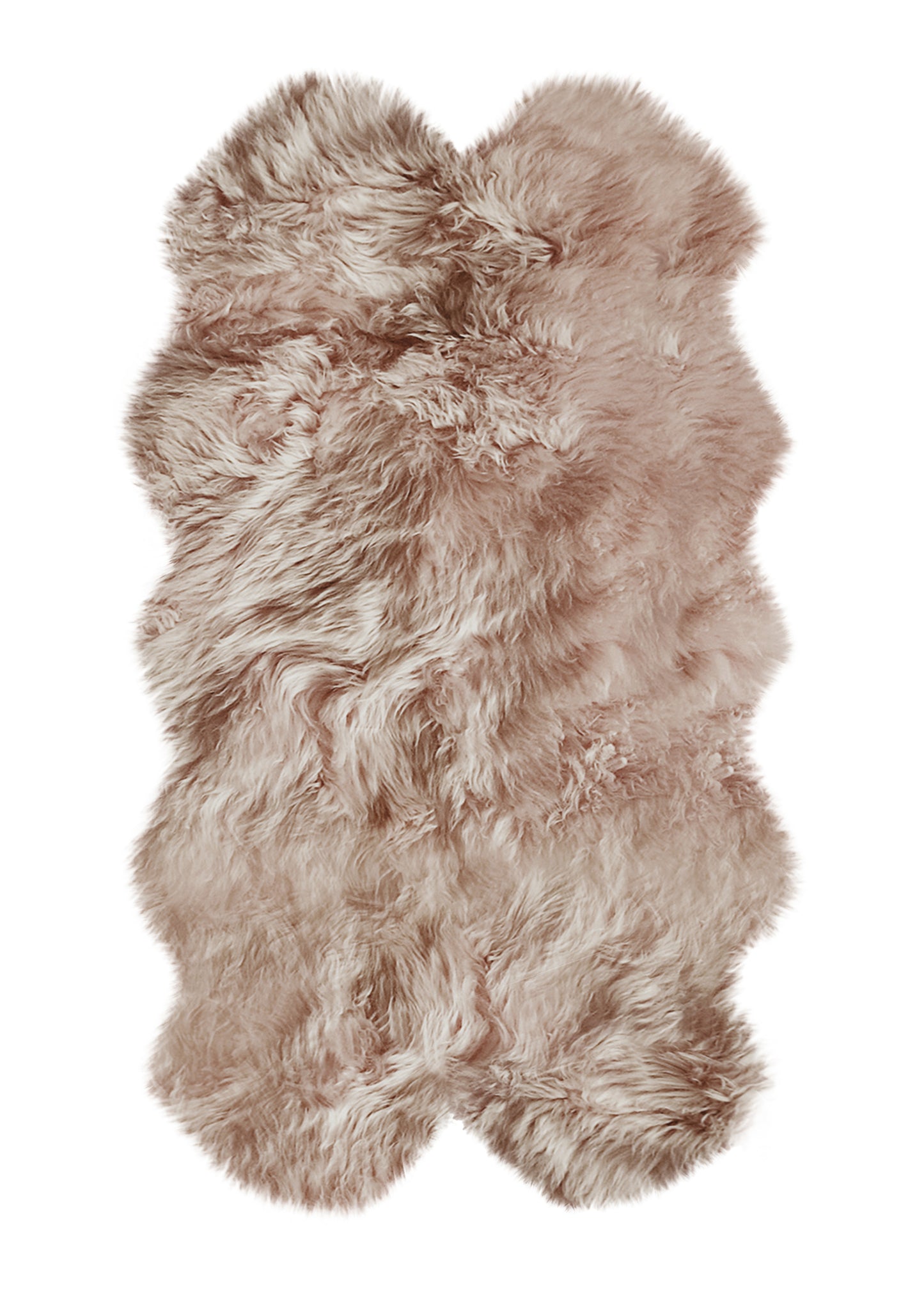 Gradient Sheepskin Area Rug