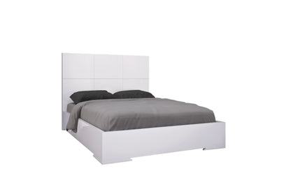 King White Bed