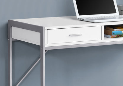 22" Rectangular Computer Desk With Two Drawers