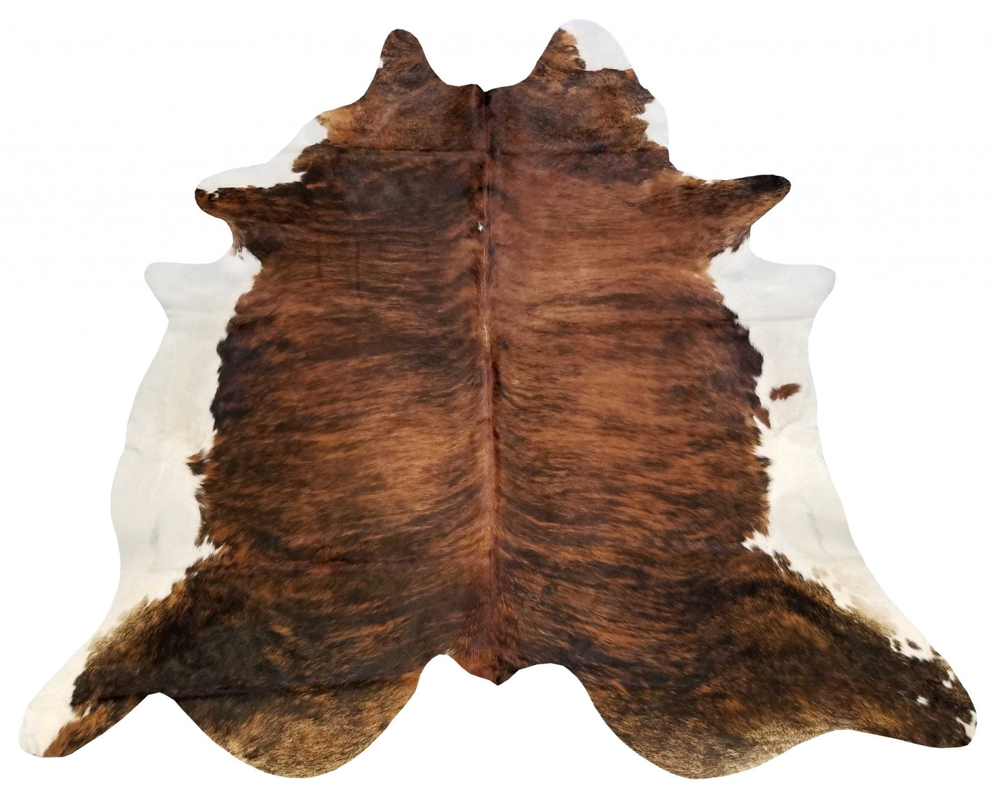 6 Ft Classic Brindled Cowhide Rug