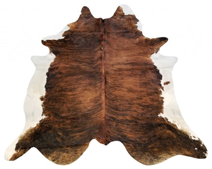 6 Ft Classic Brindled Cowhide Rug