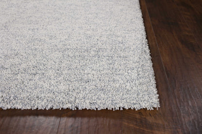 8' X 11'  Slate Heather Shag Area Rug