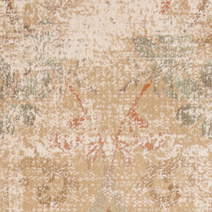 5' X 8' Champagne Vintage Area Rug