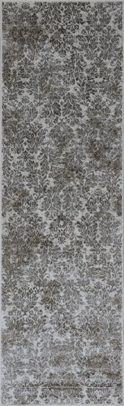 7' X 11'  Viscose Ivory Or Sand Area Rug