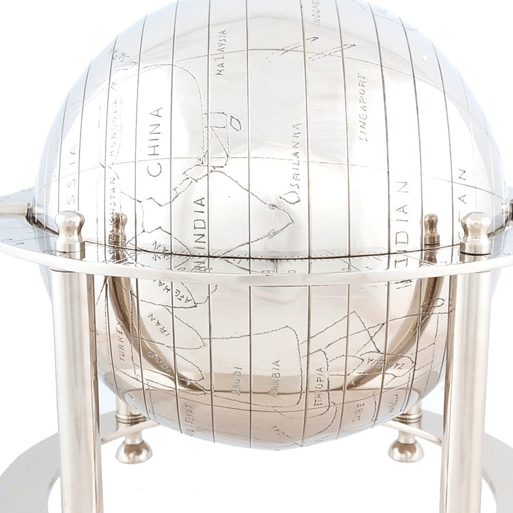 16" X 16" X 15" Aluminium Globe