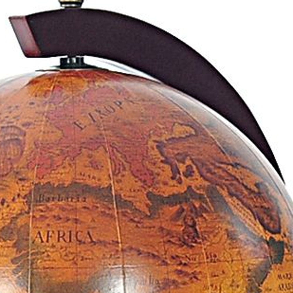 13" X 15" X 19" Globe With Chess Holder