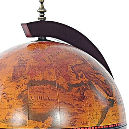 13" X 15" X 19" Globe With Chess Holder