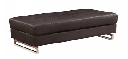 63" Taupe Ottoman