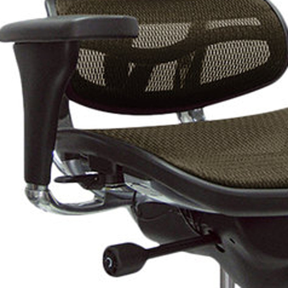 Plum and Silver Adjustable Swivel Mesh Rolling Office Chair