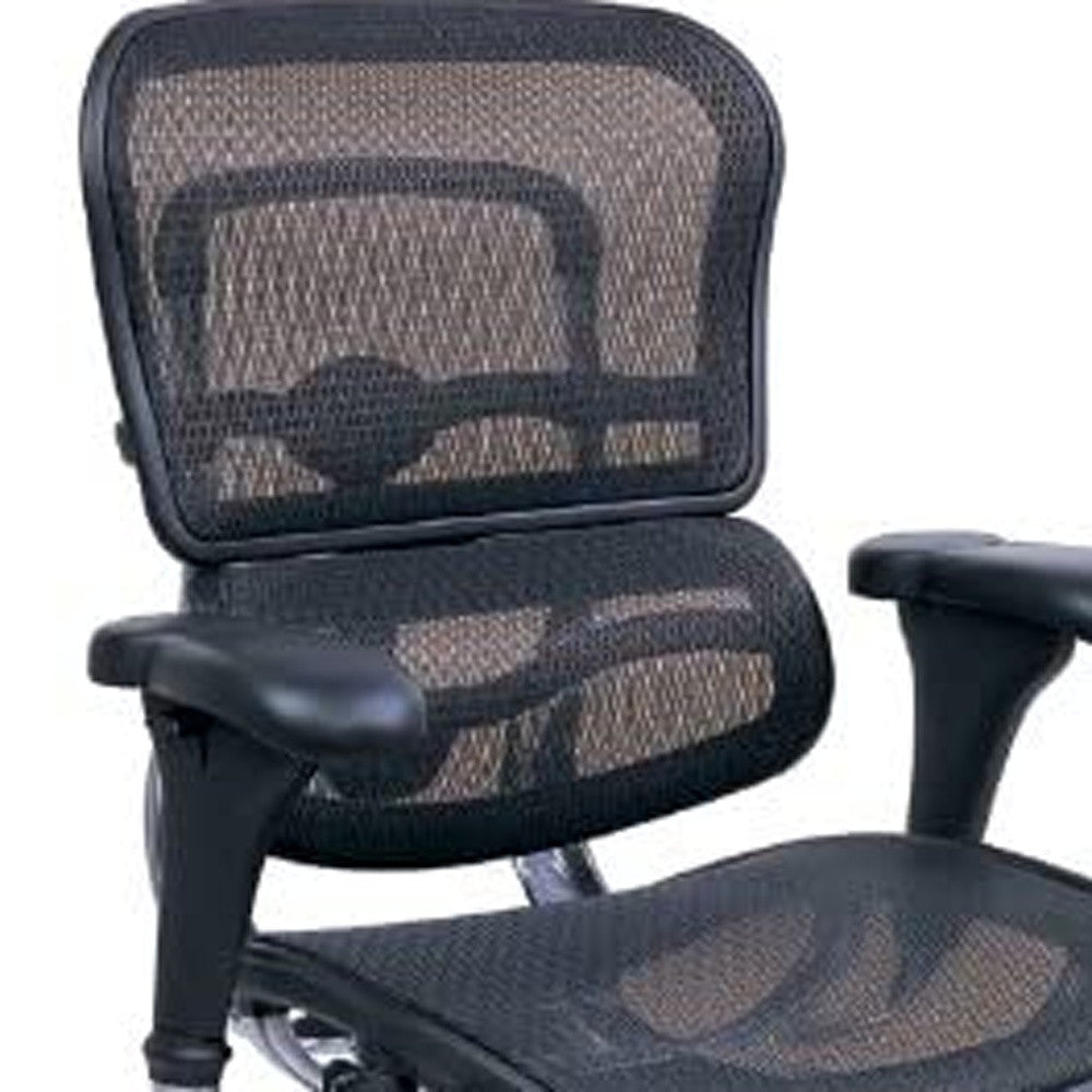 Plum and Silver Adjustable Swivel Mesh Rolling Office Chair