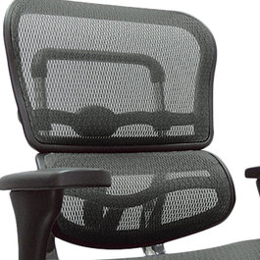 Plum and Silver Adjustable Swivel Mesh Rolling Office Chair