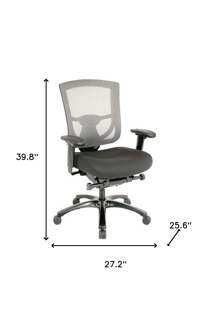 Adjustable Swivel Mesh Rolling Office Chair