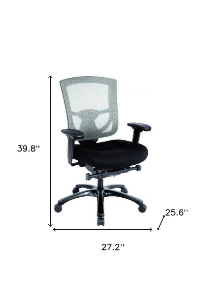 Adjustable Swivel Mesh Rolling Office Chair