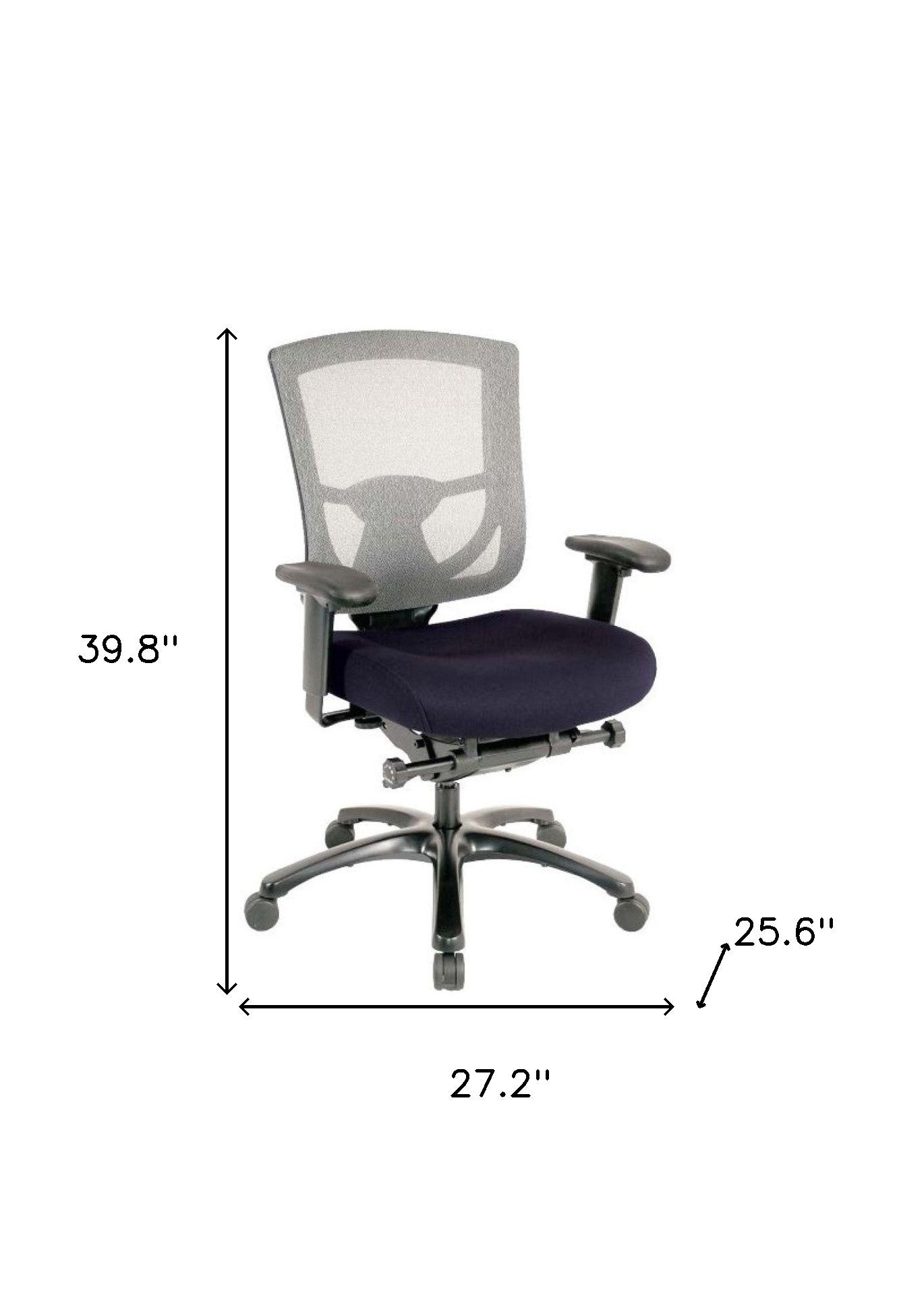 Adjustable Swivel Mesh Rolling Office Chair