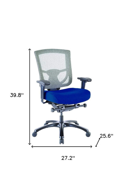 Adjustable Swivel Mesh Rolling Office Chair