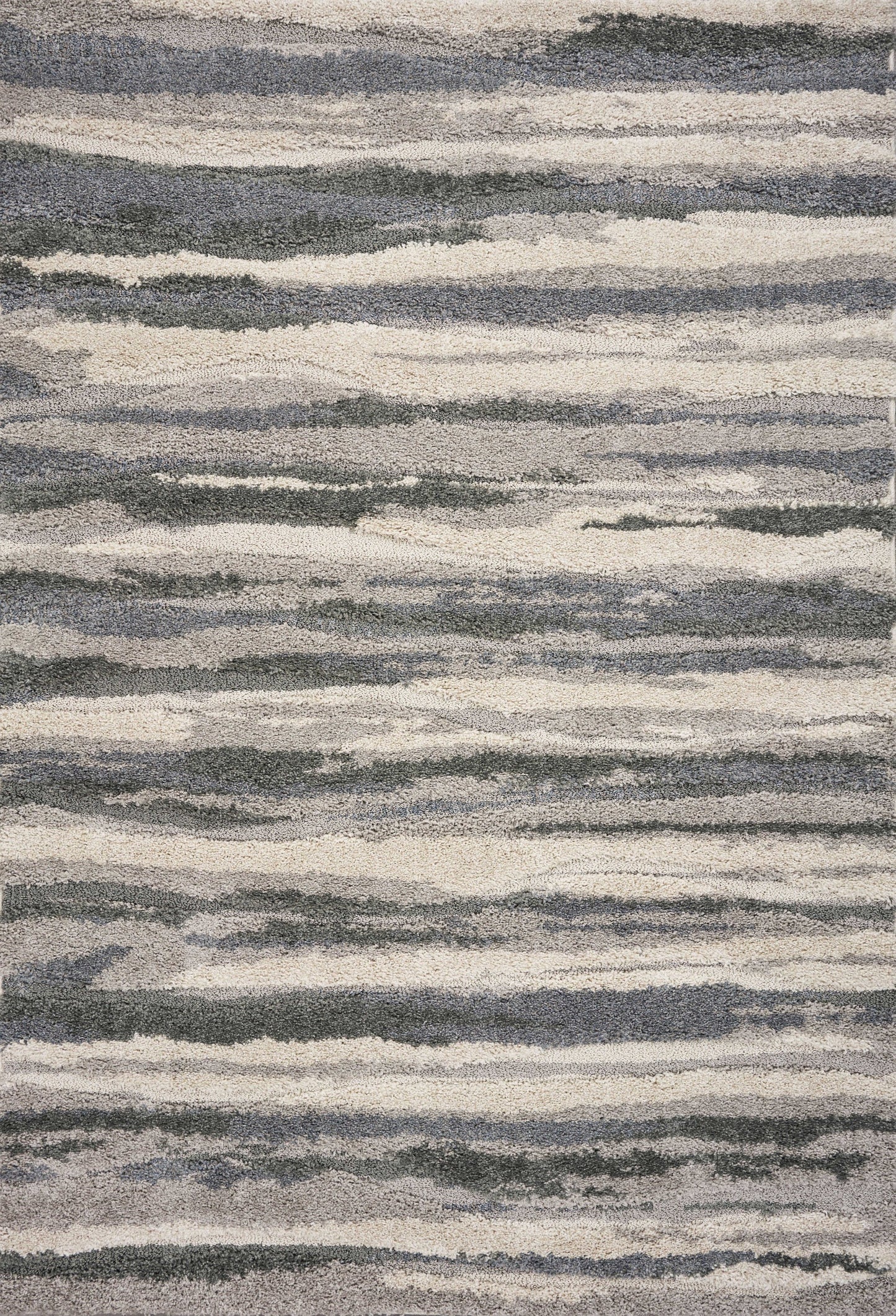 78 X 78 Grey Polypropylene Rug