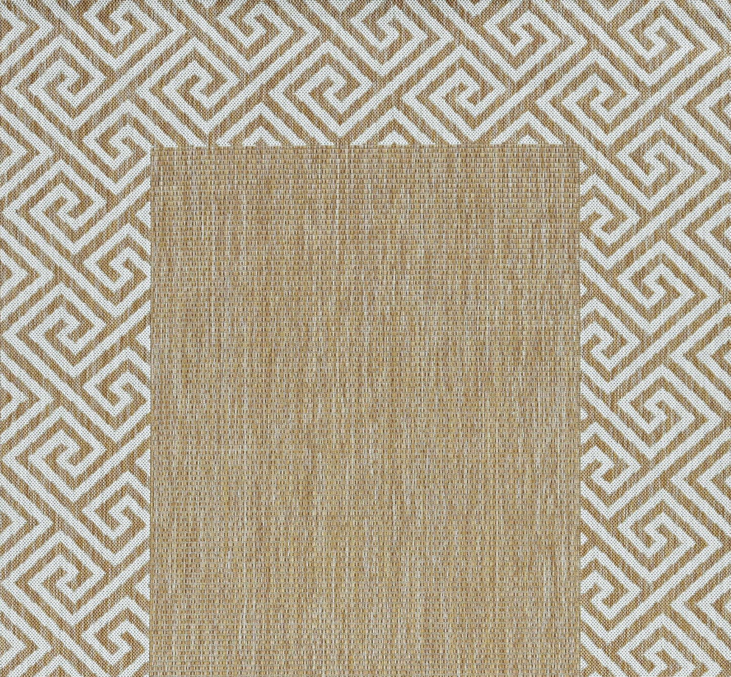 3' X 4' Natural Polypropylene Area Rug