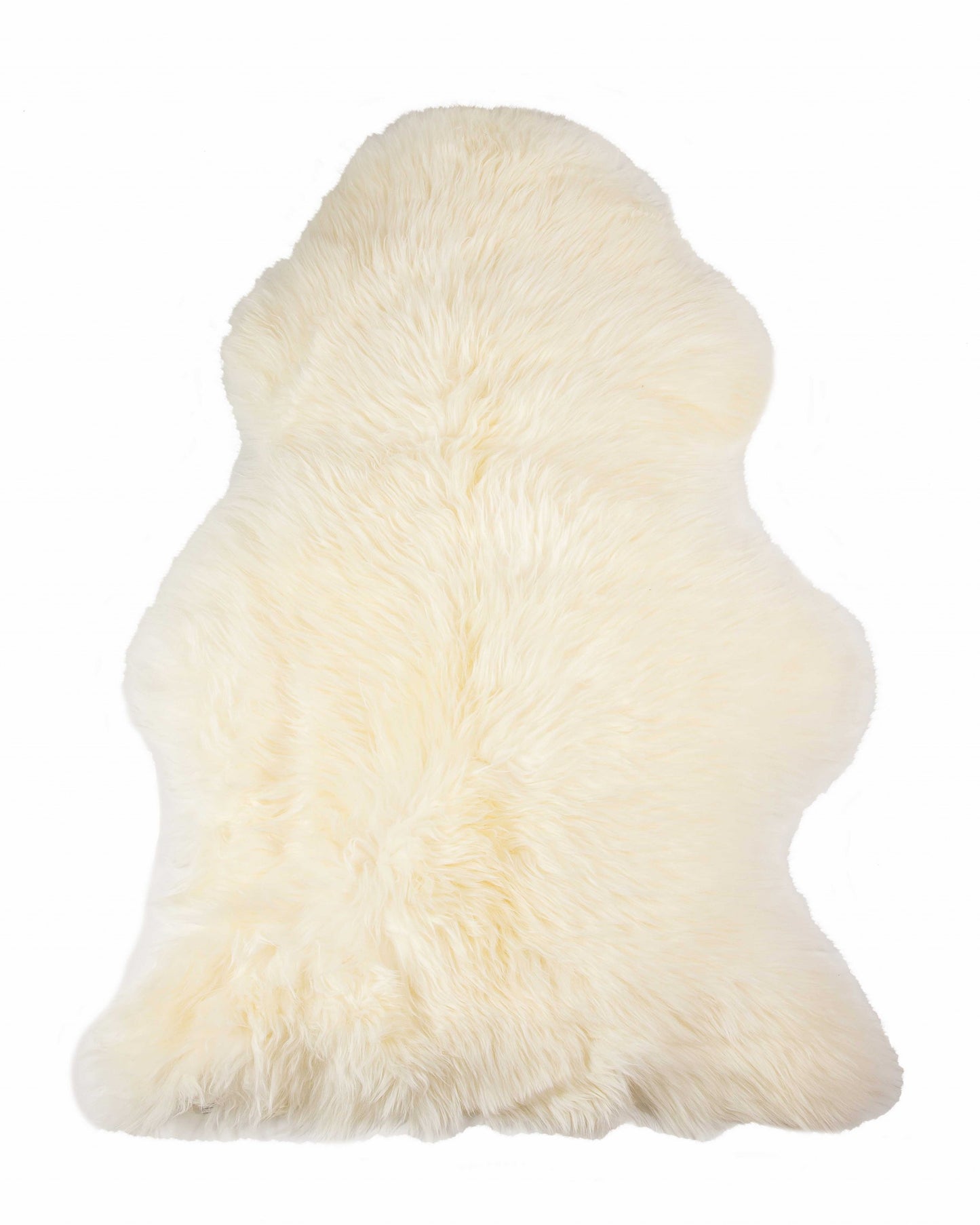 2' X 3' New Zealand Natural Sheepskin Rug