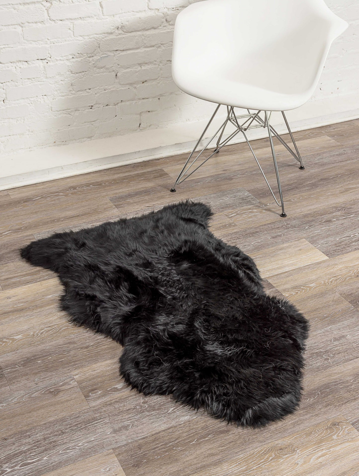 2' X 3' New Zealand Natural Sheepskin Rug