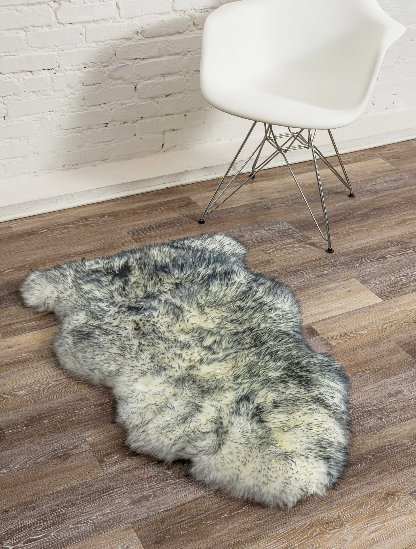 2' X 3' New Zealand Natural Sheepskin Rug