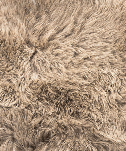 2' X 3' New Zealand Natural Sheepskin Rug