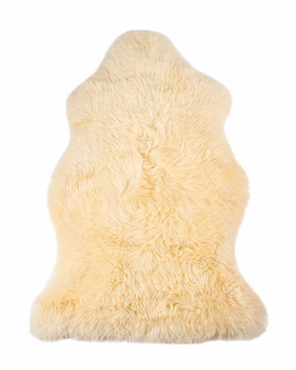 2' X 3' New Zealand Natural Sheepskin Rug