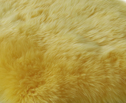 2' X 3' New Zealand Natural Sheepskin Rug