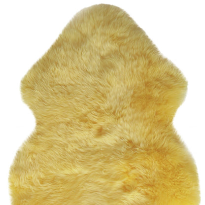 2' X 3' New Zealand Natural Sheepskin Rug