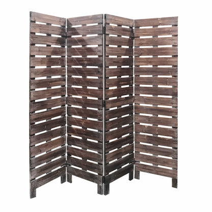 4 Panel Silver Room Divider