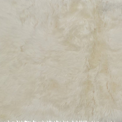 3' X 5' Golden Natural Sheepskin Area Rug