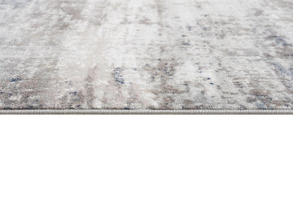 2’ X 3’ Navy Blue Distressed Striations Scatter Rug