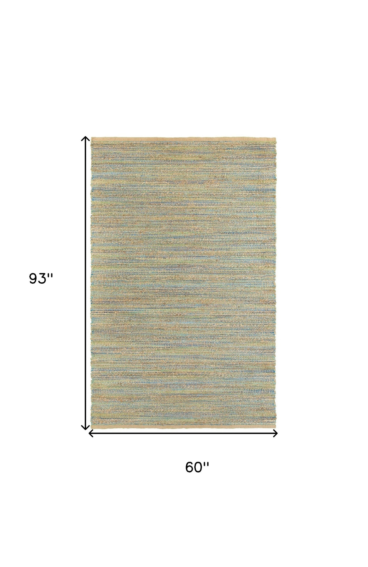 9' X 12' Blue And Beige Dhurrie Hand Woven Area Rug