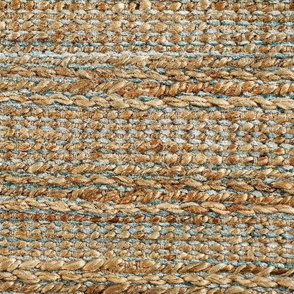 9' X 12' Natural Dhurrie Hand Woven Area Rug