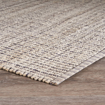 8’ x 10’ Brown and Beige Toned Jute Area Rug