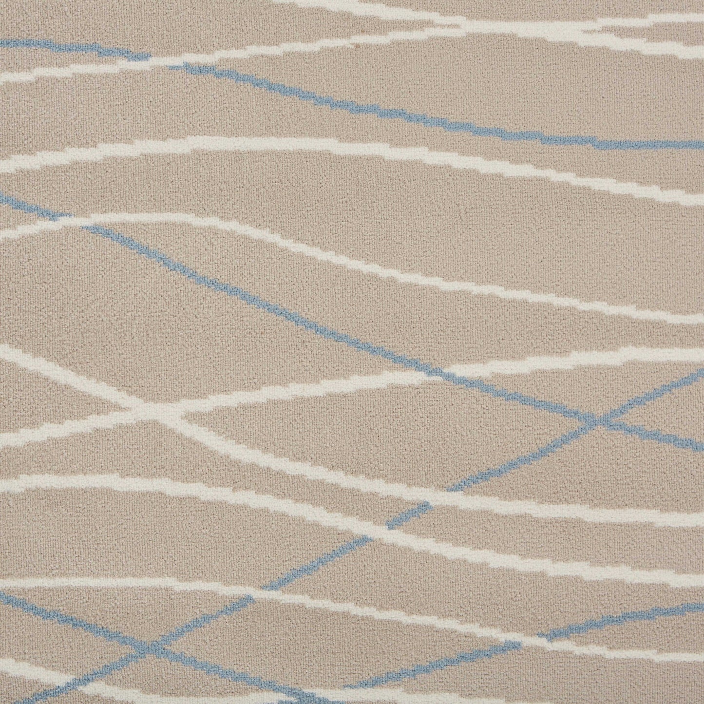 5’ x 7’ Gray Contemporary Waves Area Rug