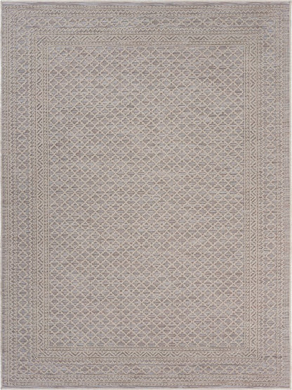 5' X 7' Gray Indoor Outdoor Area Rug