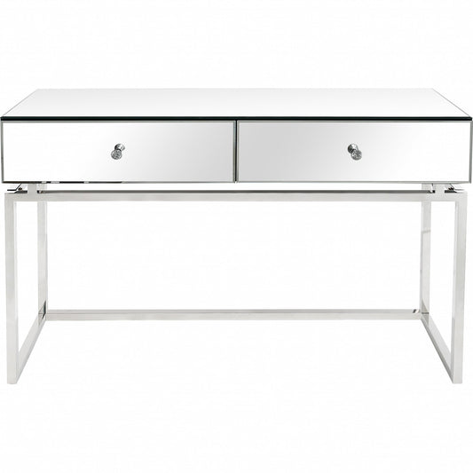 Silver Chic Console Table