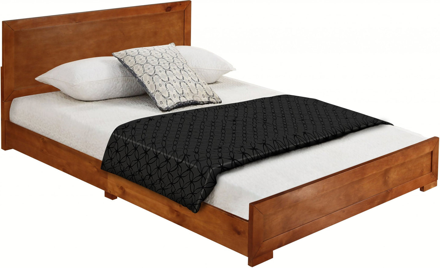 Solid Wood Twin Platform Bed