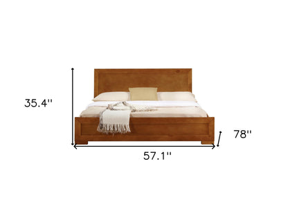 Solid Wood Twin Platform Bed