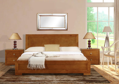 Solid Wood Twin Platform Bed