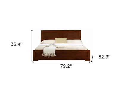 Solid Wood Twin Platform Bed