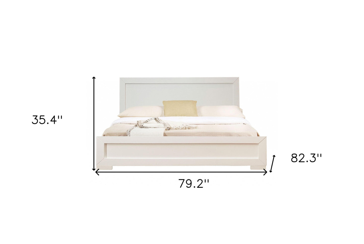 Solid Wood Twin Platform Bed