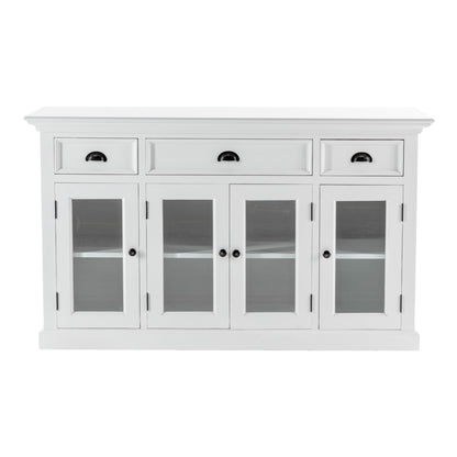 Modern Farmhouse White Buffet Server