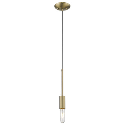 Dull Gold Mini Pendant Hanging Light