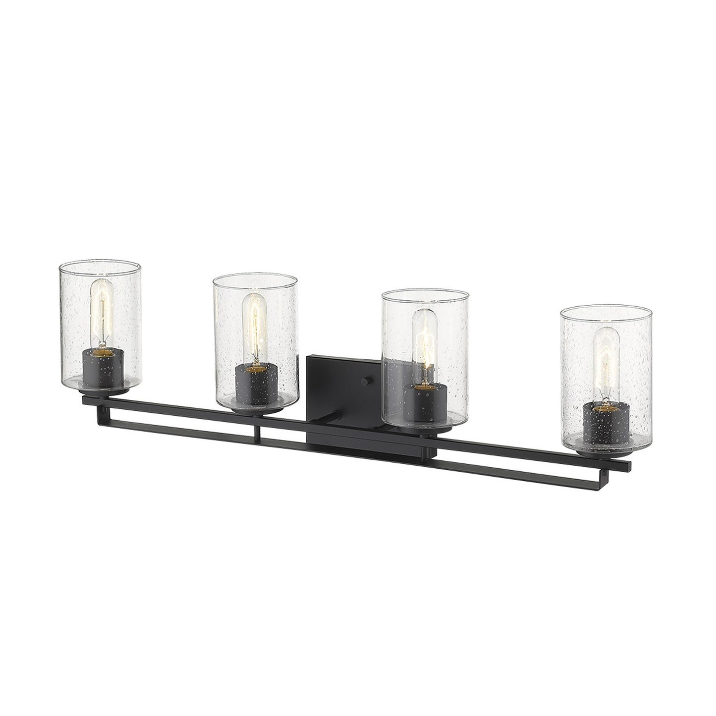 Orella 4-Light Matte Black Sconce