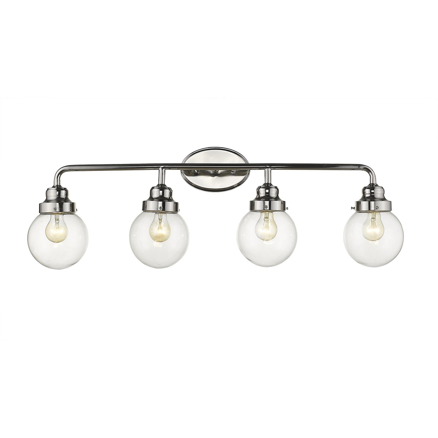 Portsmith 4-Light Polished Nickel Vanity